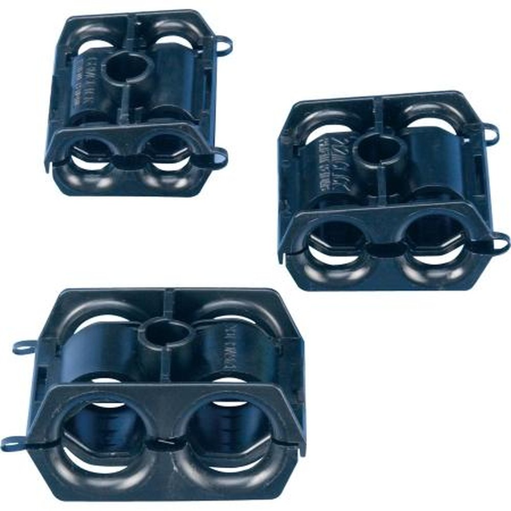 COMMSCOPE 1316MCLICK Mini Click-On Hangers.for Use with FSJ4-50B, LDF4-50A, CNT-500, CNT-600cables.Each Hanger Holds 2 Runs of Cable.Hardware Sold