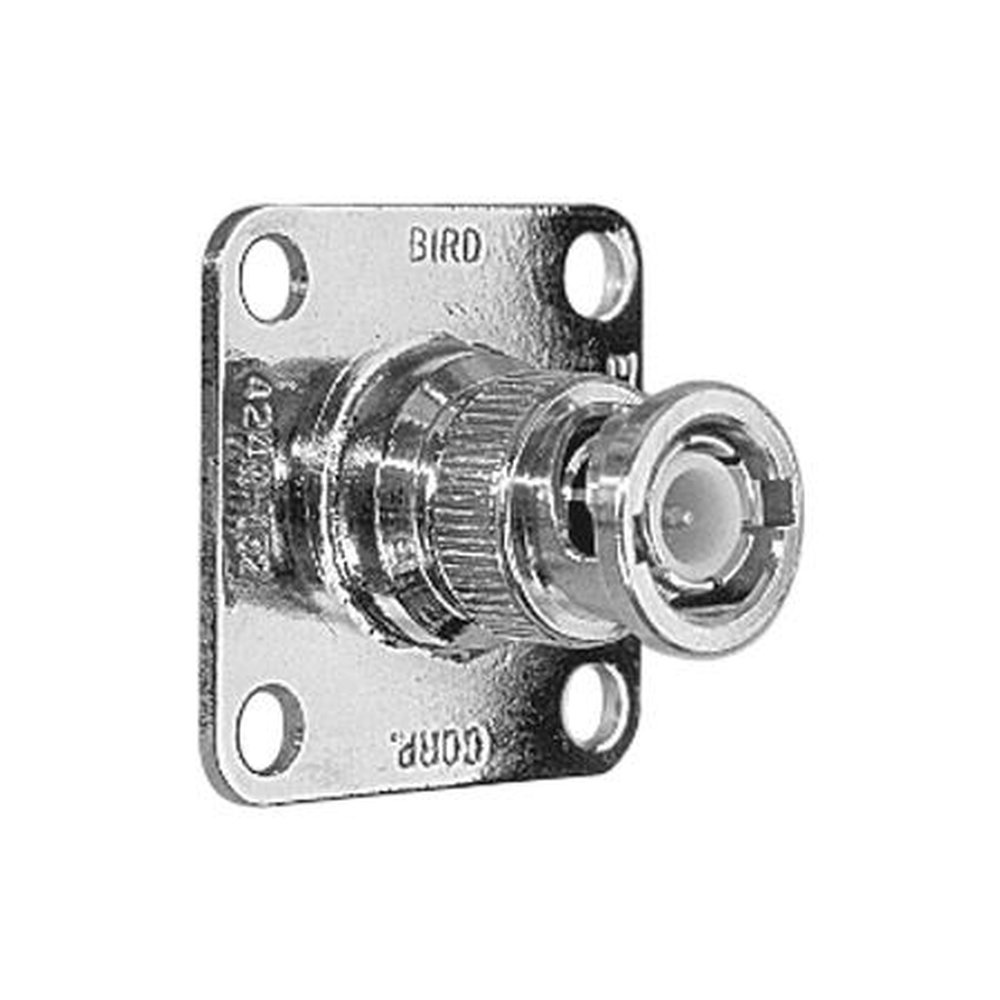 BIRD 4240-132 Male BNC QC Connector for the 43, 4304A, 4308, 4430, and 4431 Series Wattmeters