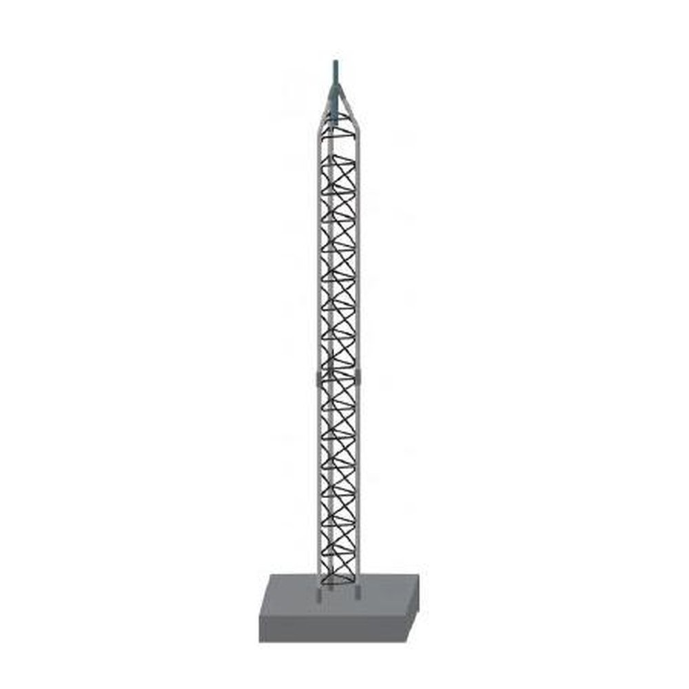 ROHN 45SR060 45GSR 60ft Self-Supporting Tower.Hot Dipped Galvanized.Contains: (3)45GSR20 and (1)45GSRSB.*drop SHIP ONLY