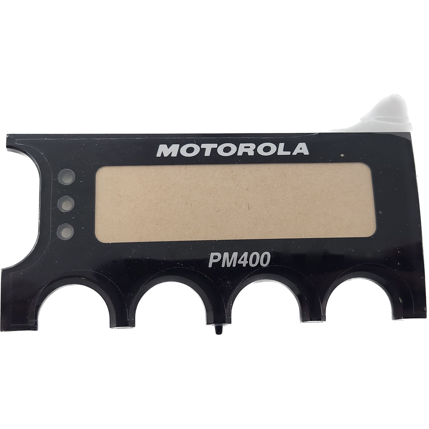 Motorola 6189339U04 Front Panel Display Lens for PM400 Mobile Radio