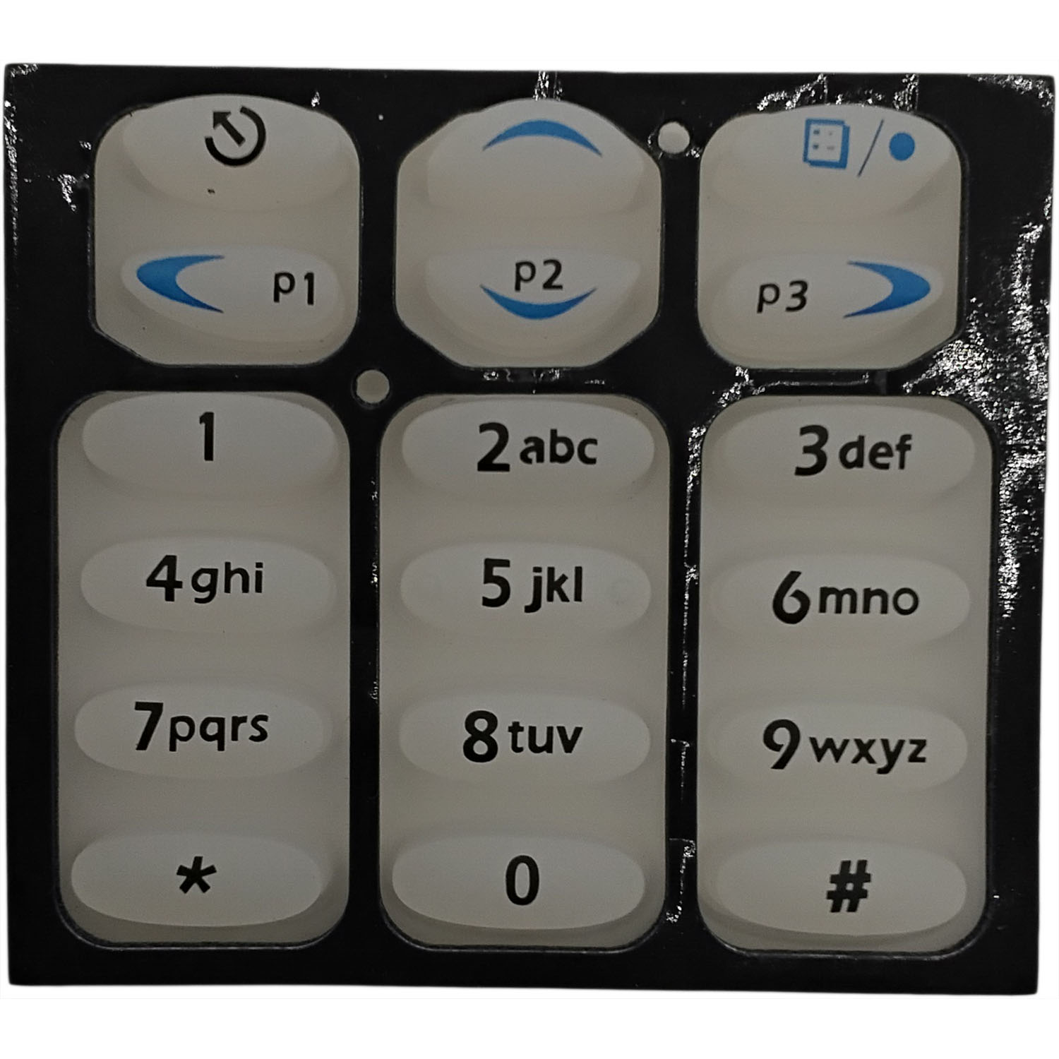 Motorola 7586096Z01 Rubber Main Keypad