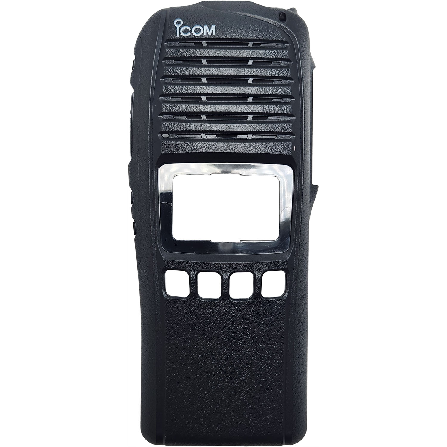 Icom 8210027900 Replacement Front Housing - Black