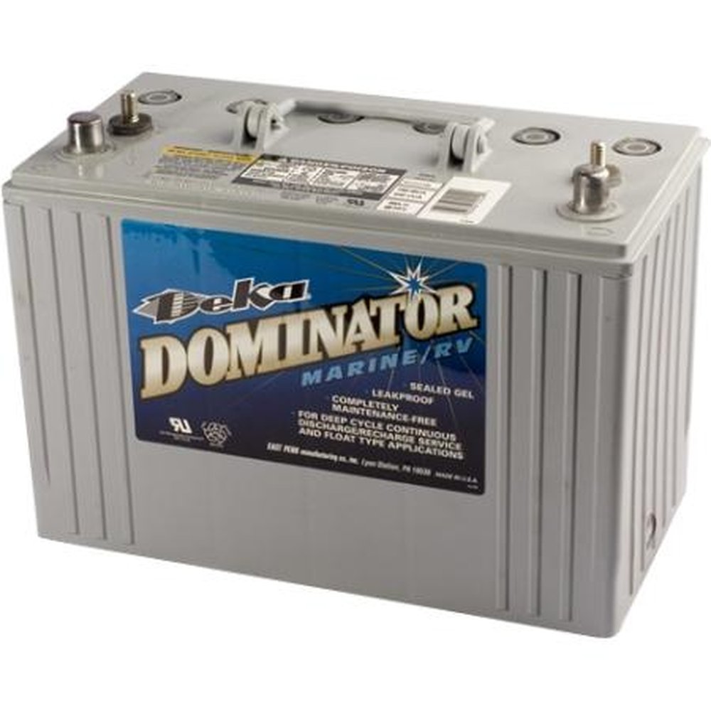 DEKA 8G31DTM 12 Volt 97.6 Ah Gel Battery; Group Size 31