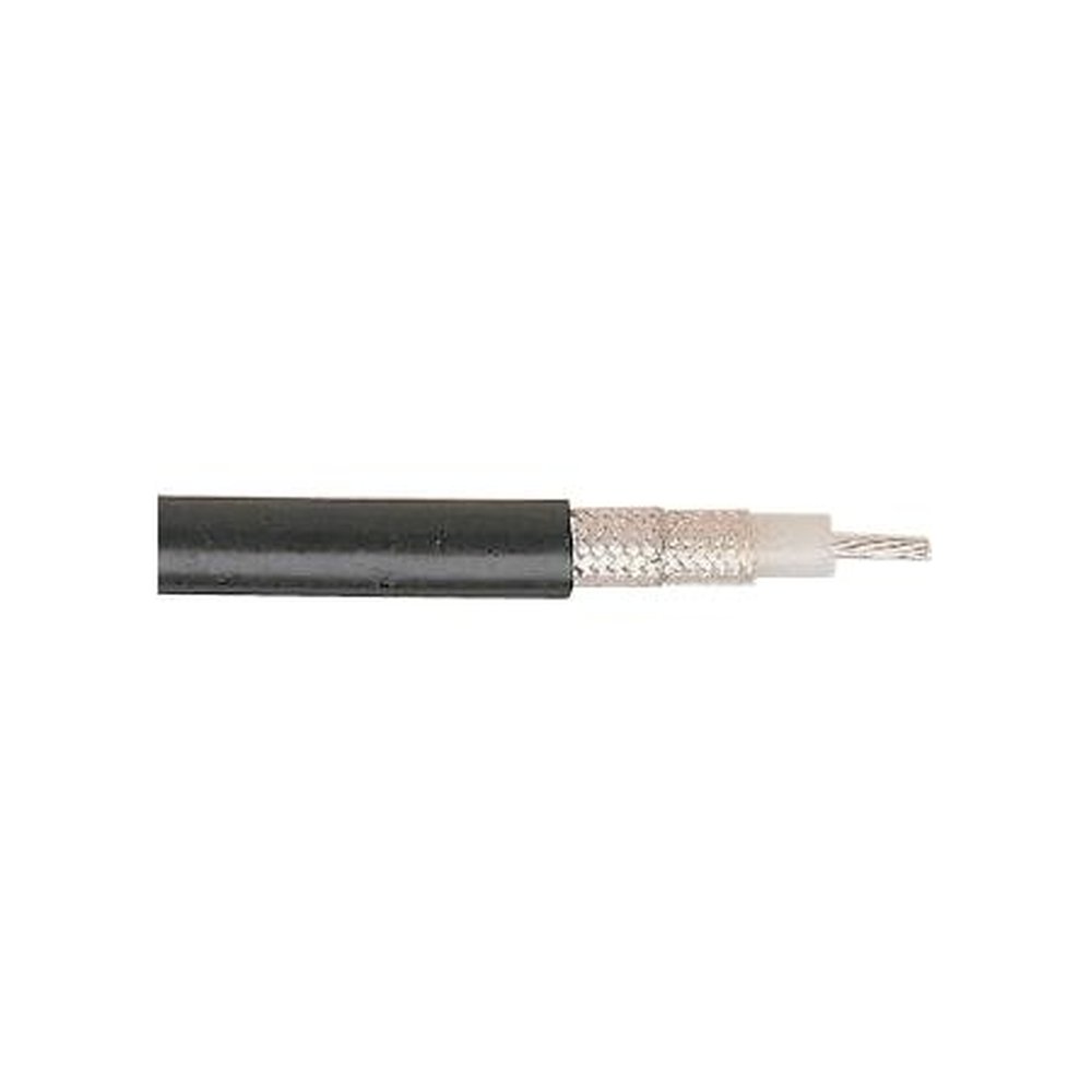 BELDEN 9273 RG223/U Cable.Mil-C-17G Spec.Two Silver-Coated Copper Braids.Solid Center.Polyethylene Dielectric.66% Vop.Compatible with RG142
