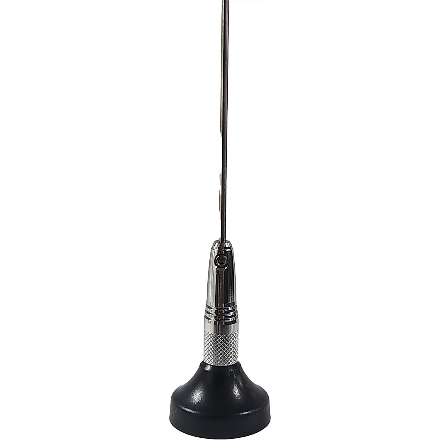 Laird AFT Mobile Antenna – VHF 118–896 MHz Chrome Unity Gain ¼ Wave