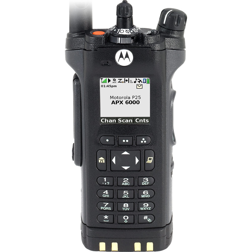 APX 6000 UHF - Front APX 6000 UHF - Front