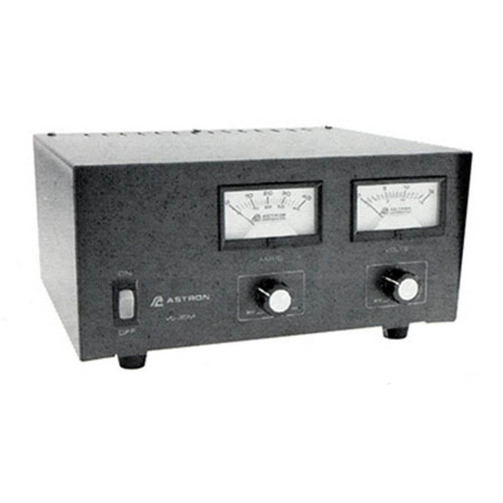 Astron VLS25M Variable DC Output Table Top Power Supply w/meters, 25 Amp