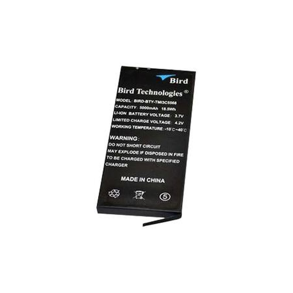 BIRD BIRD-BTY-TMI3C Lithium-Ion Battery Pack UN3480 or UN3481 18.5 Wh
