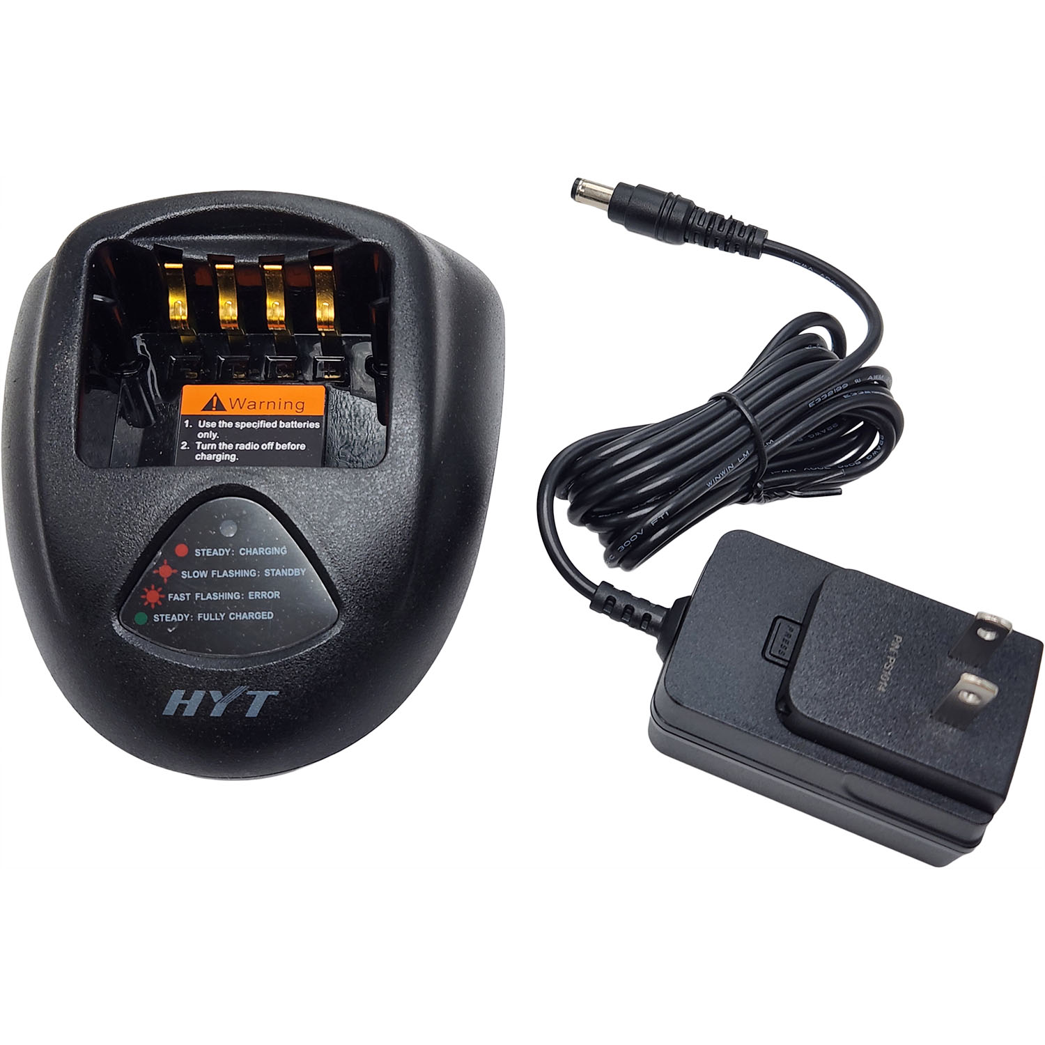 HYT CH10L07-PS1014 Single-Unit Charger with Power Supply