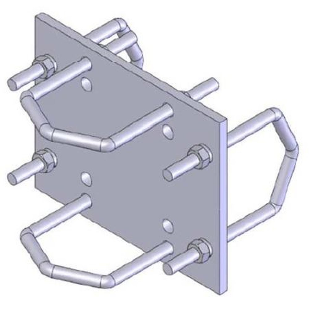 CLAMP120SS - Front view