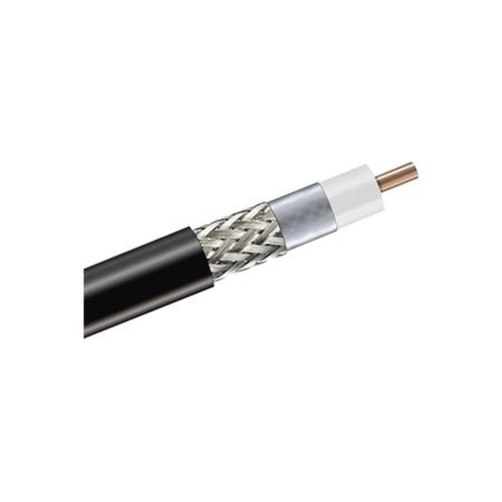 COMMSCOPE CNT-400 Standard Outdoor Cable with Polyethylene Jacket.Aluminum Tape Outer Conductor with Tinned Copper Overall Braid