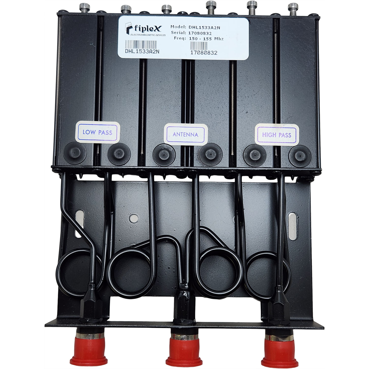 Fiplex DHL1533-2-N 150-155 MHz VHF Mobile Duplexer N Type