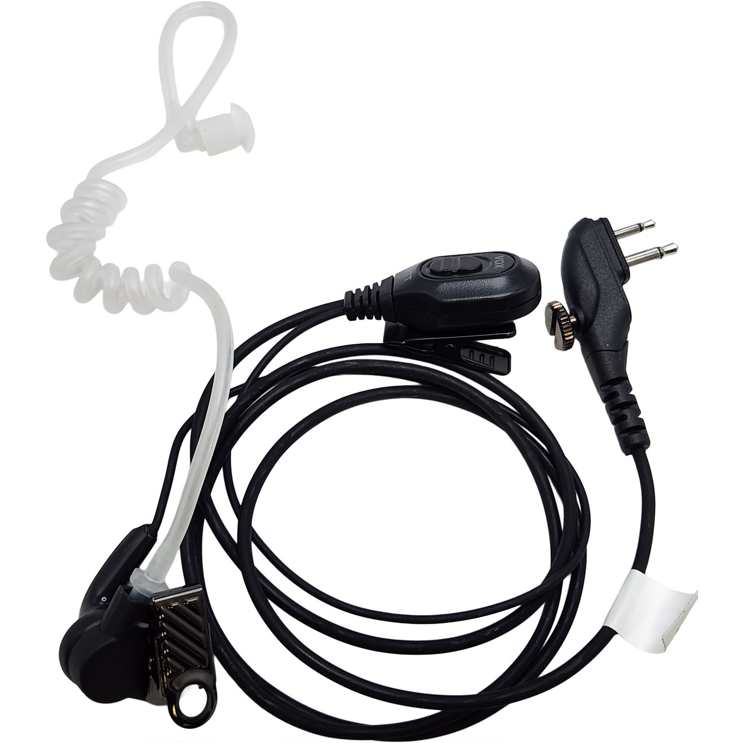 Hytera EAM12 Surveillance Acoustic Tube Earpiece for Discreet Radio Communications