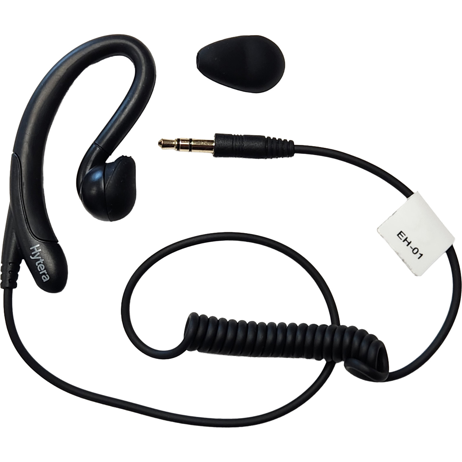 Hytera EH-01 Receive-Only C-style Earpiece used with ACN-01 ACN-02 ACN-02P ACM-01 ACS-01 ACN-05