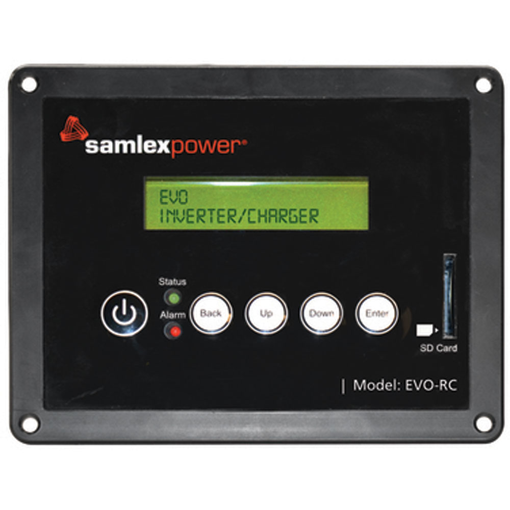 SAMLEX EVO-RC EVO Series Remote Control Panel.Incl 33ft of RJ-45 Cable