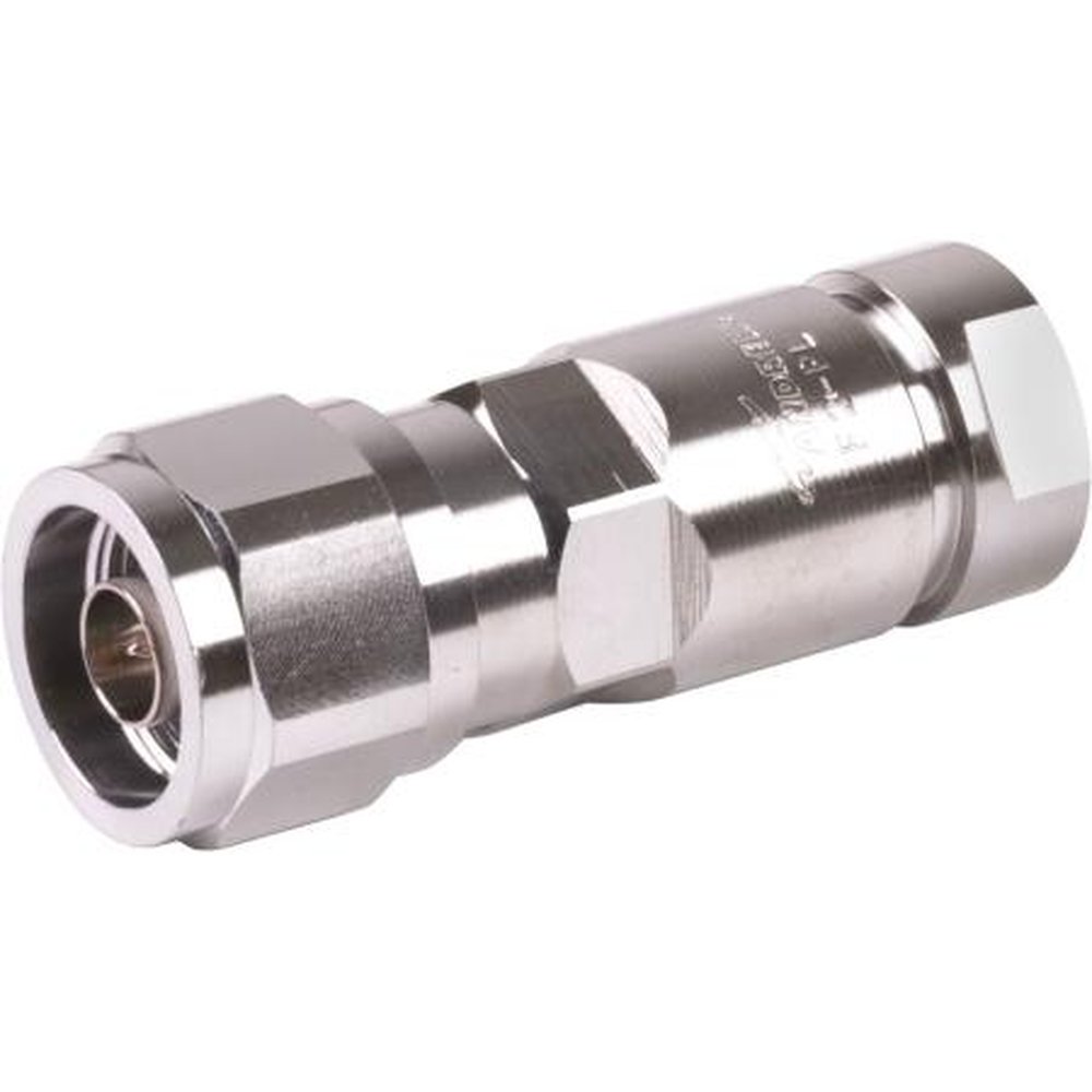 COMMSCOPE F2TNM-PL N- Male Hexhead for 3/8" FSJ2-50 Cable.Tri-Metal Plated Body with Silver Captivated Center Pin.Crush-Flare Outer Contact