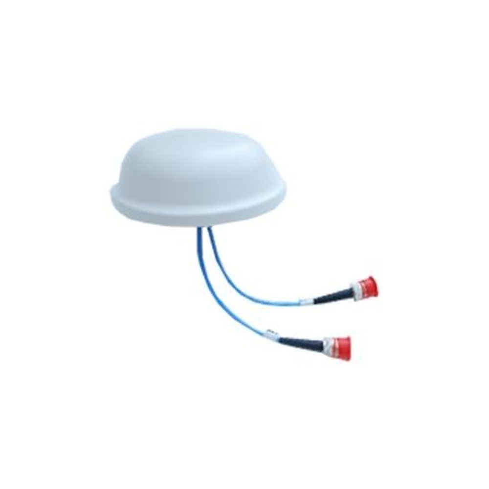 GALTRONICS GI0802-06835-112 Ceiling Mount Omni Directional Antenna Covering 617-960, 1695-2690, 3300-4200 and 5000-6000 Mhz with 2x 4.3-10 Din Female