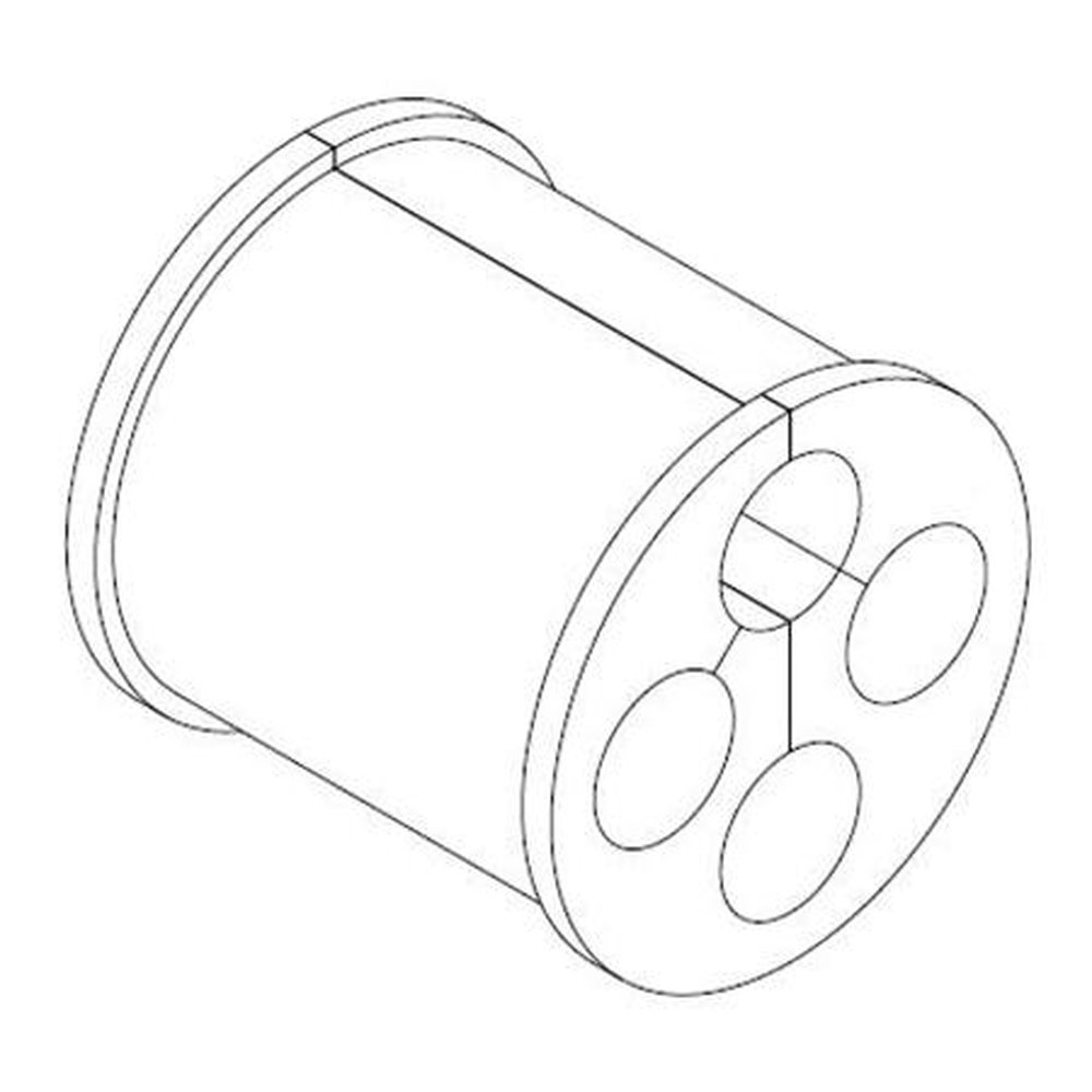 COMMSCOPE HG-164-158 Grommet with 4 X 16mm Holes - Compatible with Commscope 1-5/8" Hangers