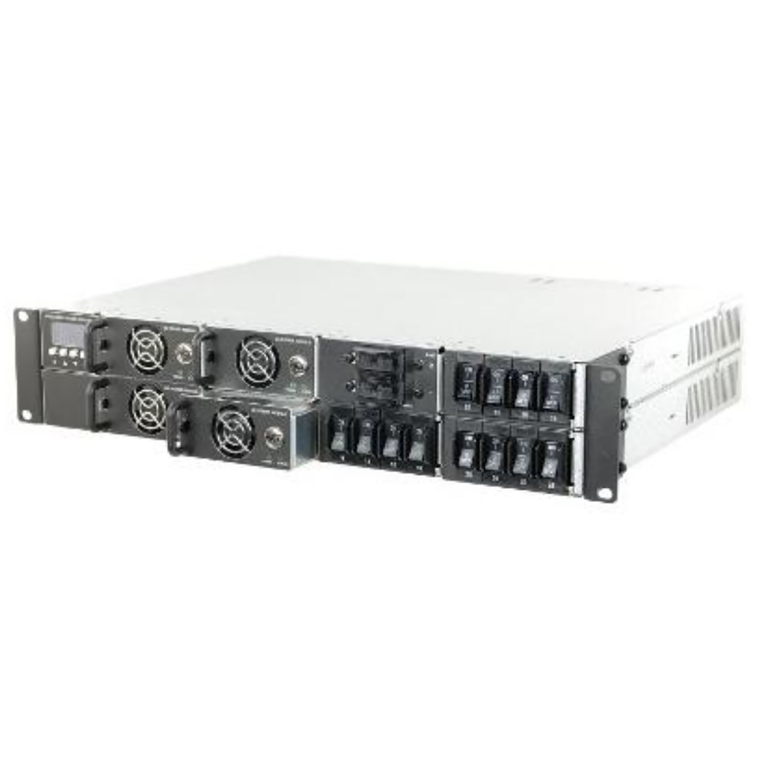 ICT ICT-2U4 2RU 19" 2.8KW Intelligent Power Chassis with Integrated Control Module and Ethernet Communications
