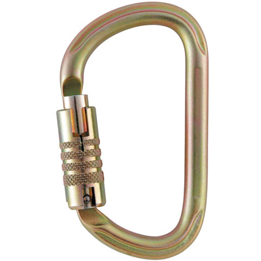 Petzl VULCAN Triact Lock Steel Carabiner, NFPA,ANSI & CSA