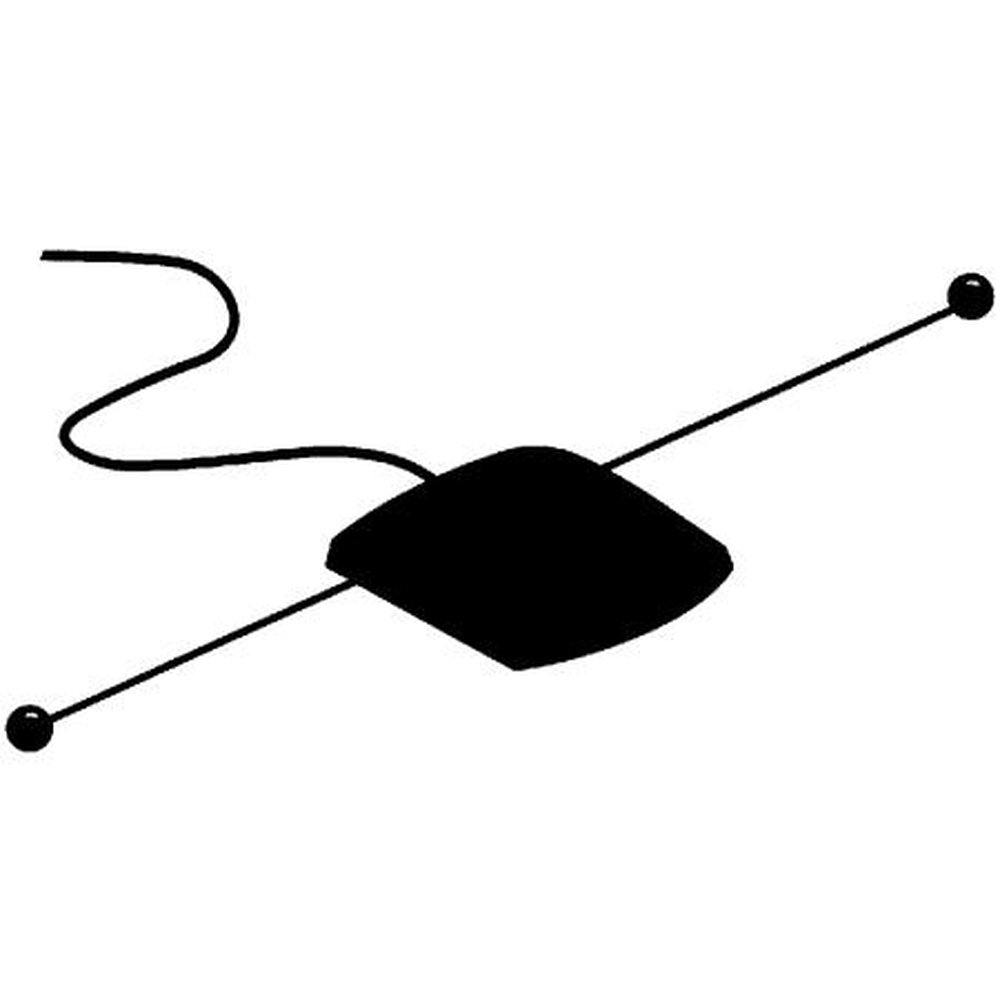 LARSEN KGI825 806-896 Mhz 0dB Interior Glass Mounted Antenna.No Outside Whip.Included 14' RG58/U Dual Shield Cable and NO Connector