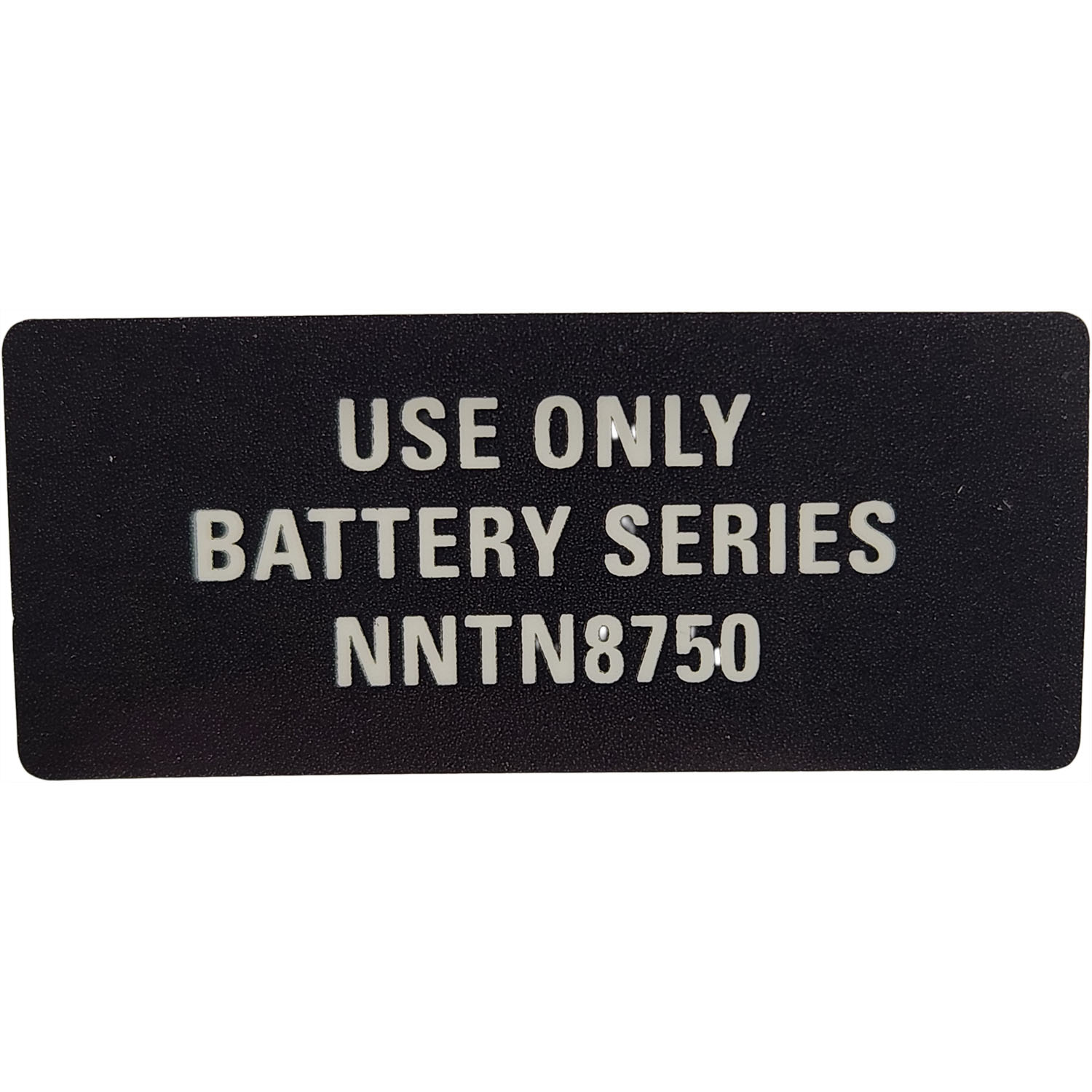 Motorola LB000381A01 Battery Warning Label