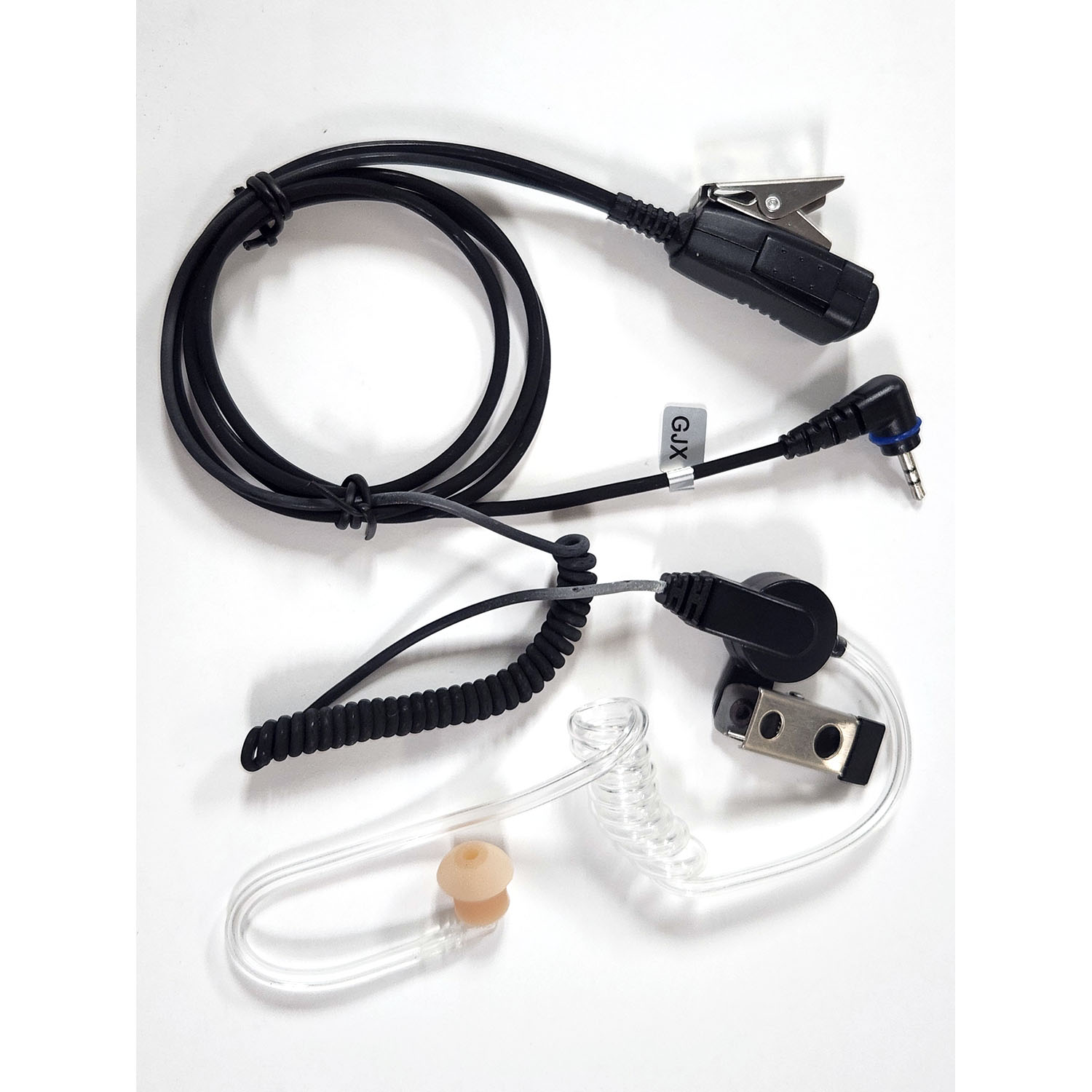 Pryme LMC-1AT-H9 Acoustic Tube Surveillance Kit – 1-Pin Twist Lock Earpiece for Hytera PD3xx Radios