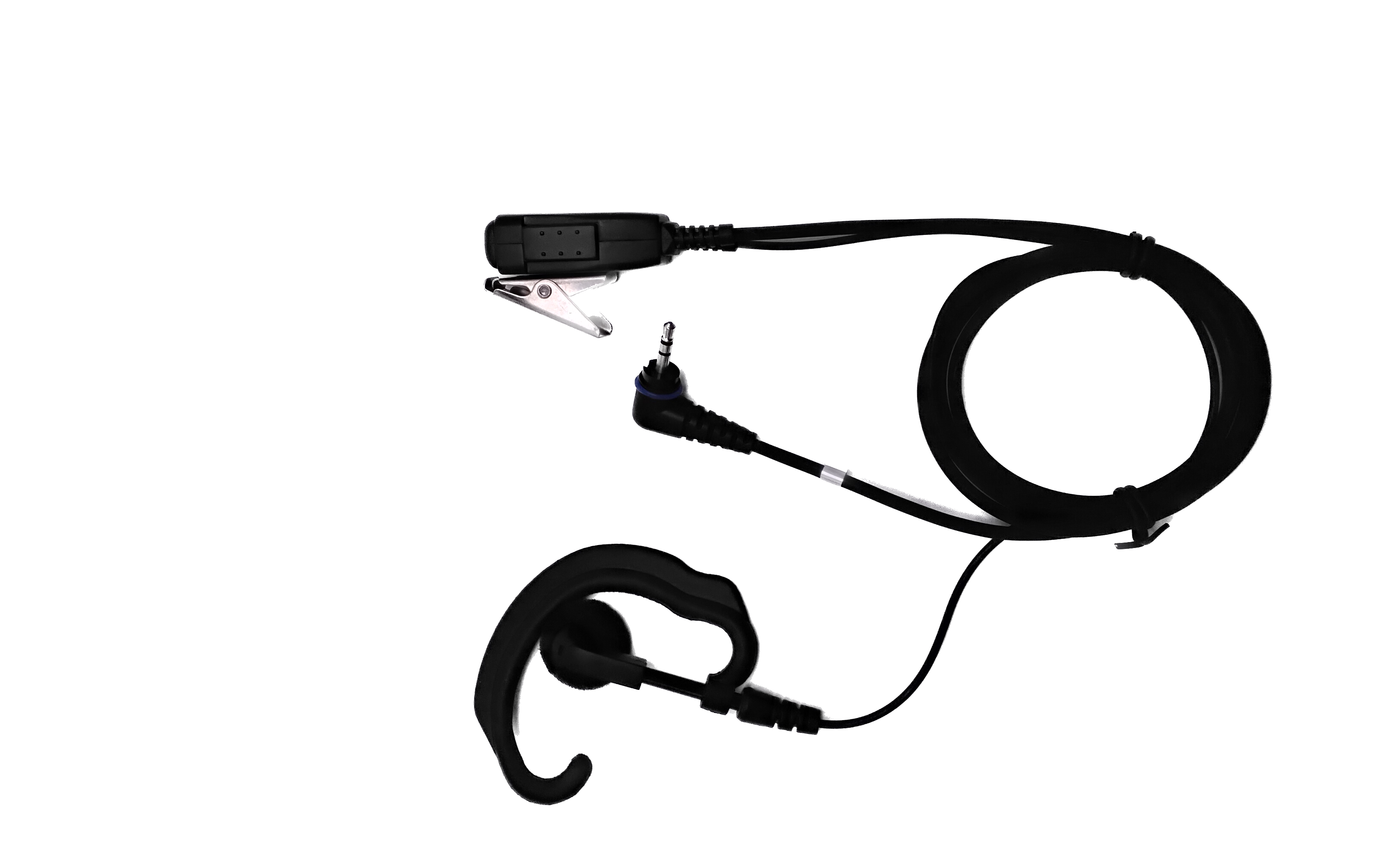 Pryme LMC-1EH-H9 – Hytera 1-pin Pro-Grade Lapel Microphone with Earhook Speaker