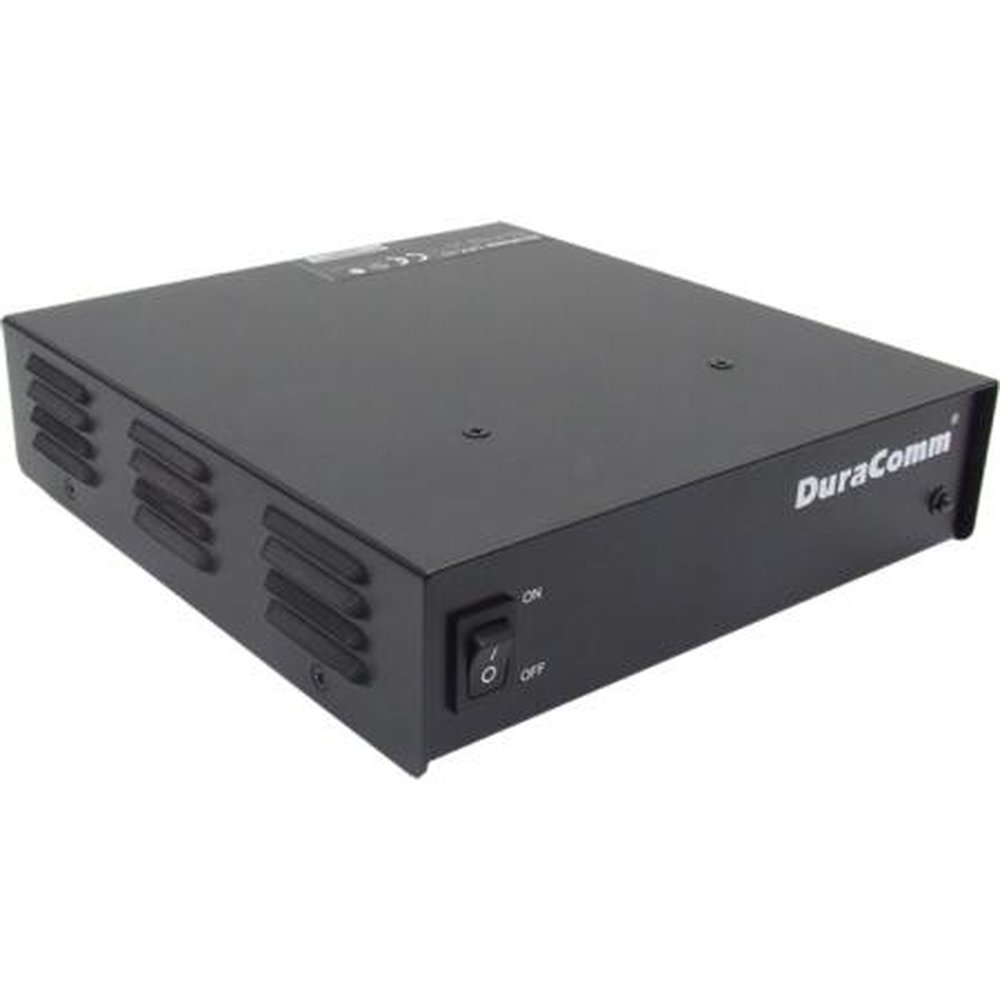 DURACOMM LPX-18 18A, 13.8 VDC Output 90-264 VAC Input, 7in Wide Desktop Switching Power Supply