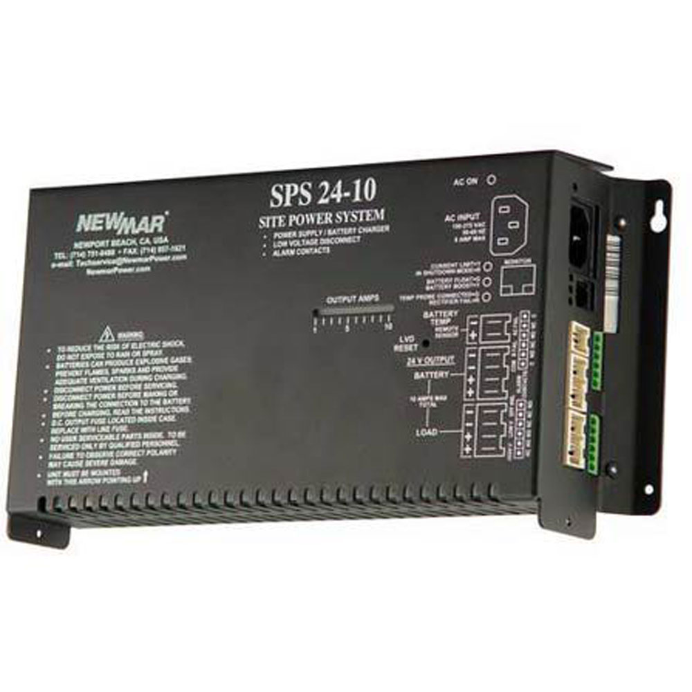 Newmar SPS24-10 100-275VAC, 24V 10 Amp Site Power System, 50-60 Hz