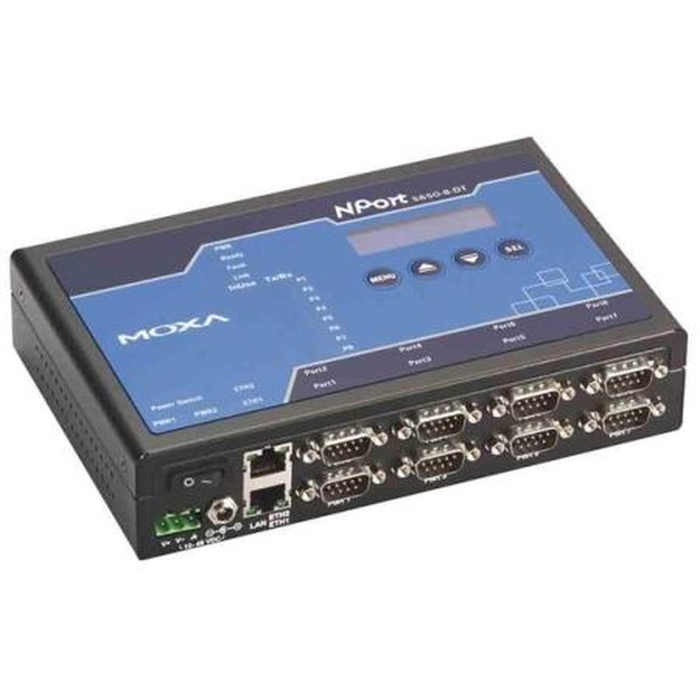 NPORT 5610-8-DT - Front view
