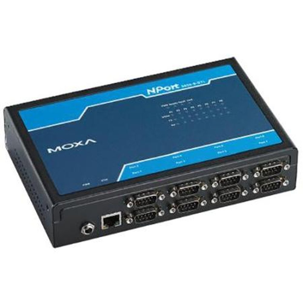 NPORT 5650-8-DT-J - Front view