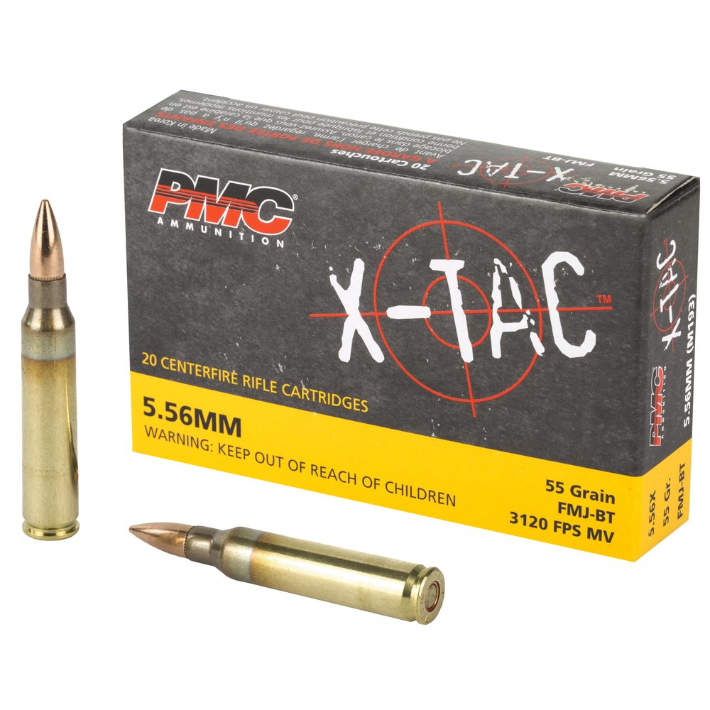 5.56X - Ammo and box 5.56X - Ammo and box