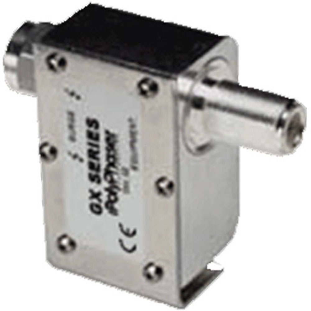 POLYPHASER DGXZ+36NMNF-A 800-2500 Mhz Protector.Used in Installations When DC Is Required to Pass in Route to Powering Shelter-Based Equip.+36 Vdc