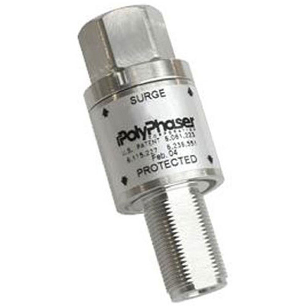 POLYPHASER DT-NFM Discrete Gas Tube Protector.DC - 3 Ghz N Male for the Protected Side Connector and N Female for the Surge Side