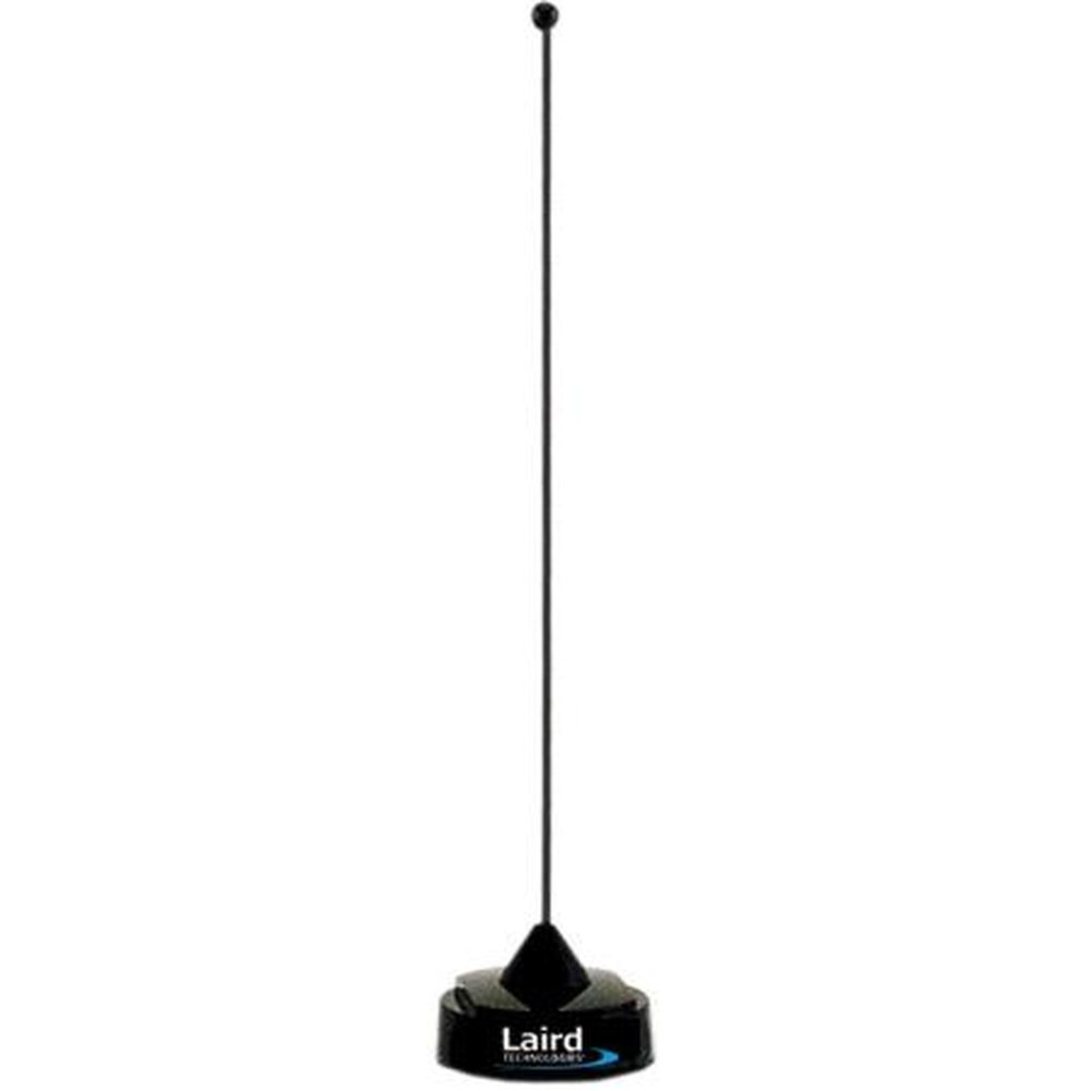 LAIRD QWB900 896-970 Mhz Unity Gain 1/4 Wave Antenna.Black.Order Mount Separately