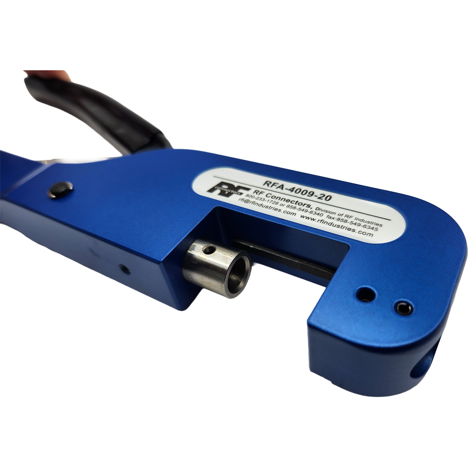RF Industries RFA-4009-20 Heavy Duty Open Frame Piston Action Coaxial Crimp Tool Handle