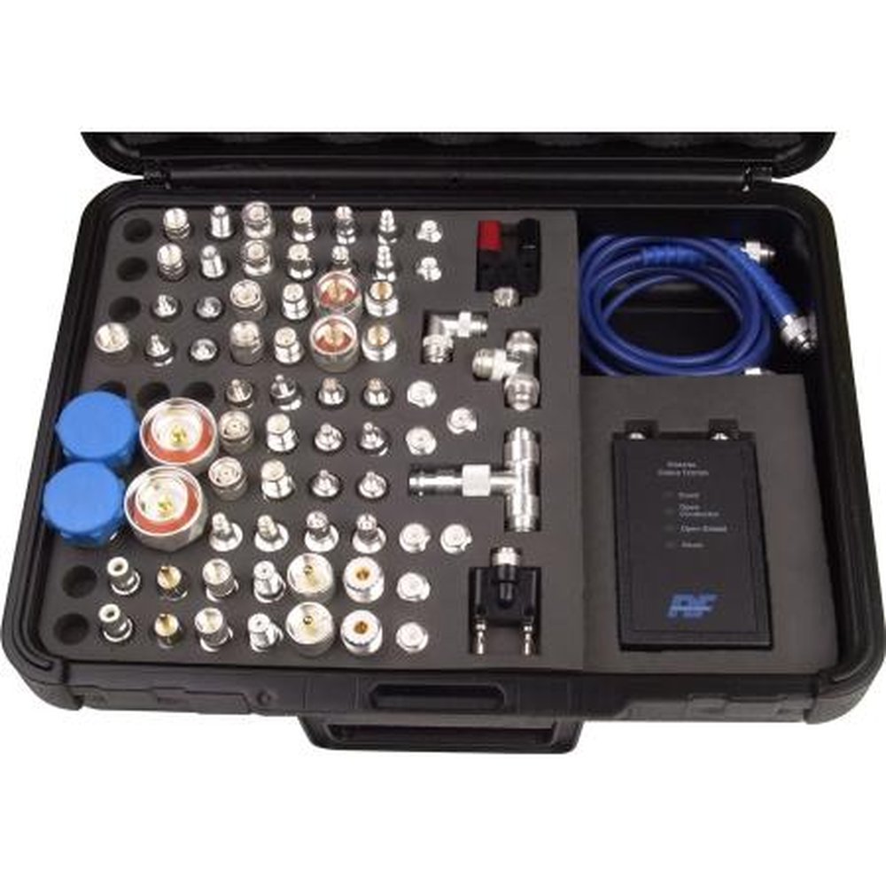 RF RFA-4022 INDUSTRIES 74 Piece MEGA-Plus Unidapt Expansion Kit.Includes All Adapters from RFA-4019 & 4023-01, Cable Tester, Expansion Slots and