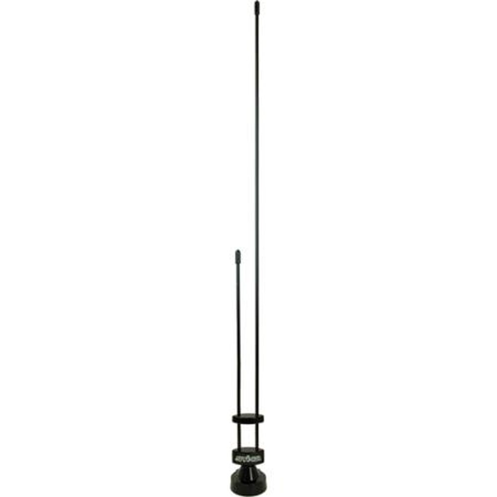 STI-CO RFMT-NT-V/u/c Dual Port Roof Mount Antenna 150-174/380-520/762-870 Mhz Default Connector Is Mini-UHF Other Connector Options Available