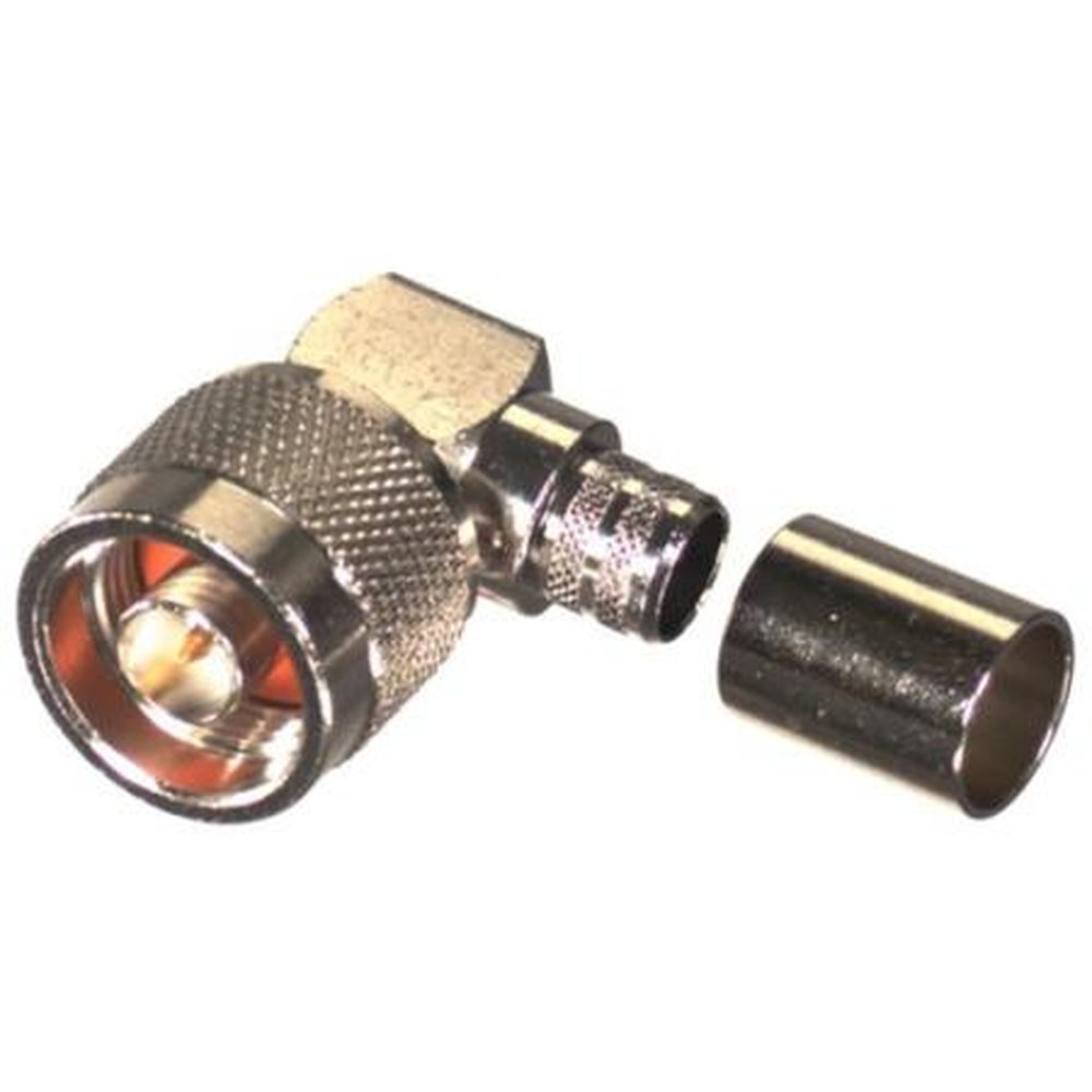 RF RFN-1009-I INDUSTRIES Right Angle NM Connector for RG-8/U Type, LMR-400 & Belden 9913 Cable