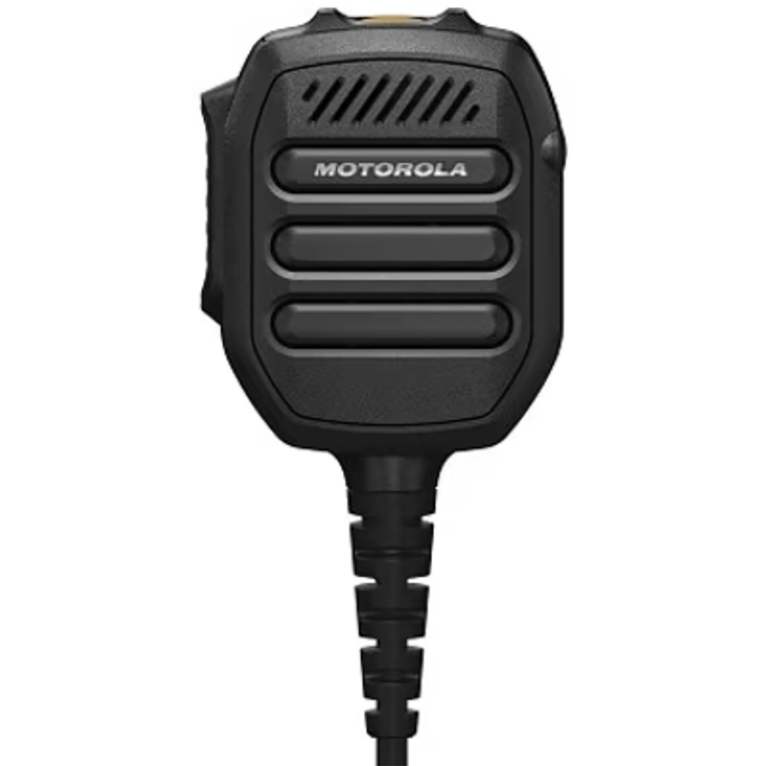 Motorola PMMN4171A RM530 Remote Speaker Microphone front view with AI noise suppression