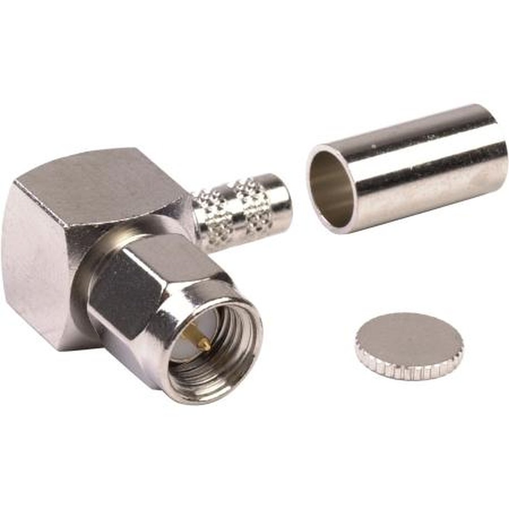 RF RSA-3010-C2 INDUSTRIES SMA Male Right Angle Conn.FOR LMR200