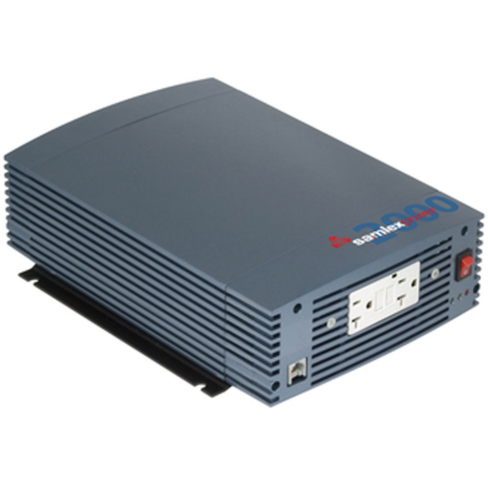 Samlex SSW-2000-12A 12A, 2000W Pure Sine Wave Inverter, Dual Outlet
