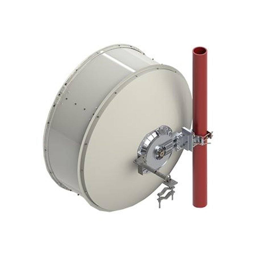 COMMSCOPE VHLP4-7W-6WH/E 4ft Valuline High Perf.Low Profile Antenna, Single-Polarized 7.125-8.500 Ghz, CPR112G, White Ant.Flex Polymer Gray Radome